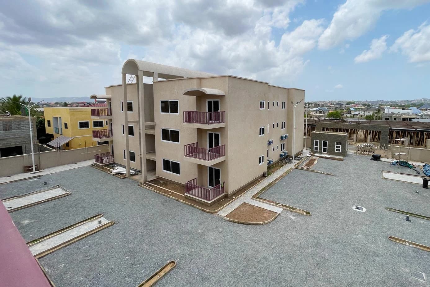 Travaux de construction d’infrastructure