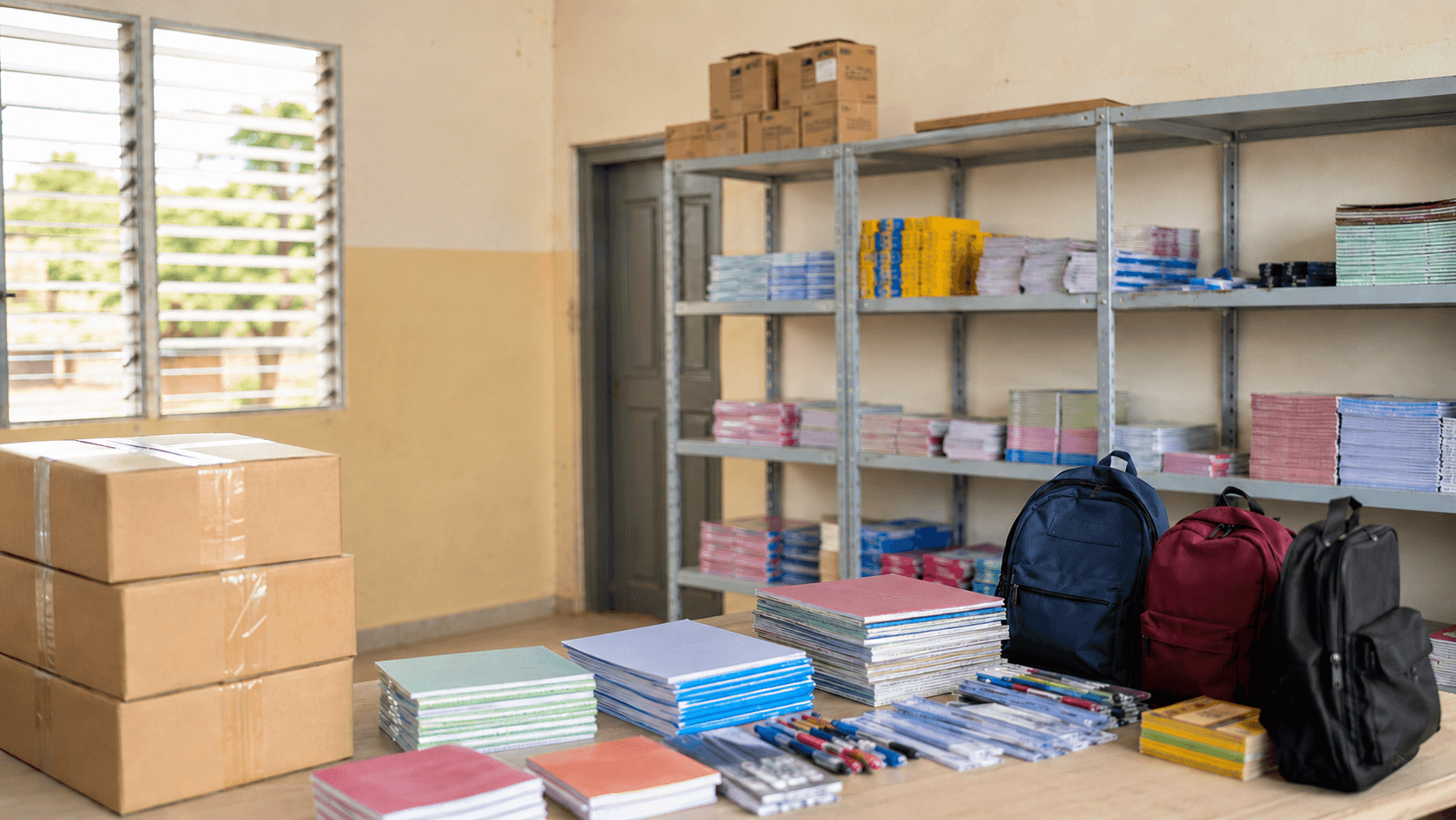 Articles d’approvisionnement et de fourniture