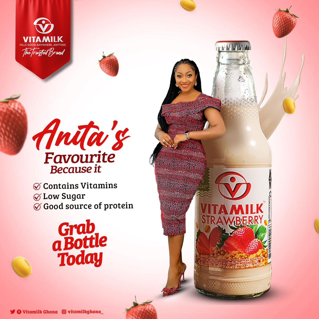 Vitamilk strawberry promotional image