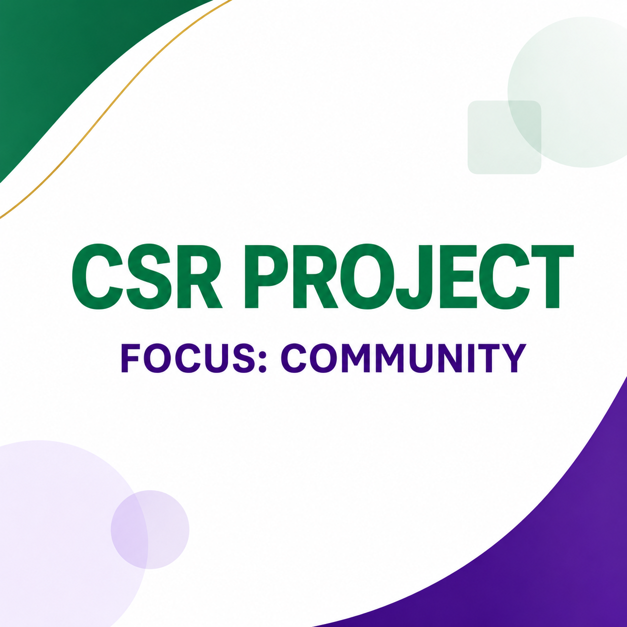 Community CSR image
