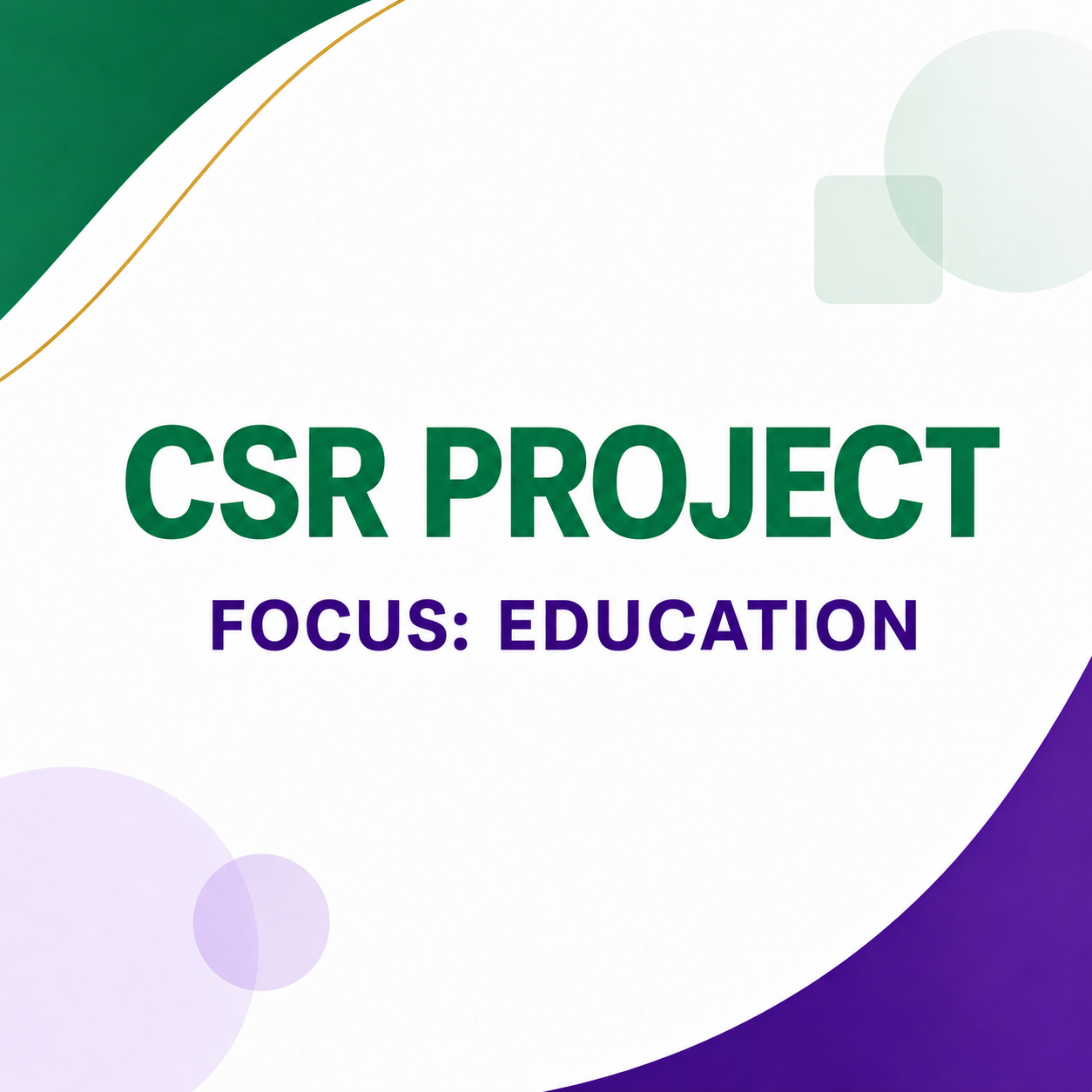 Education CSR image