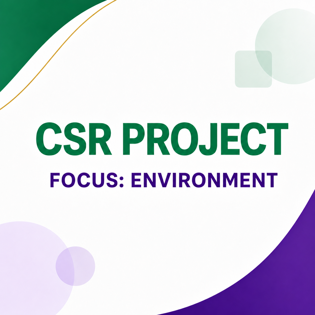 Environment CSR image