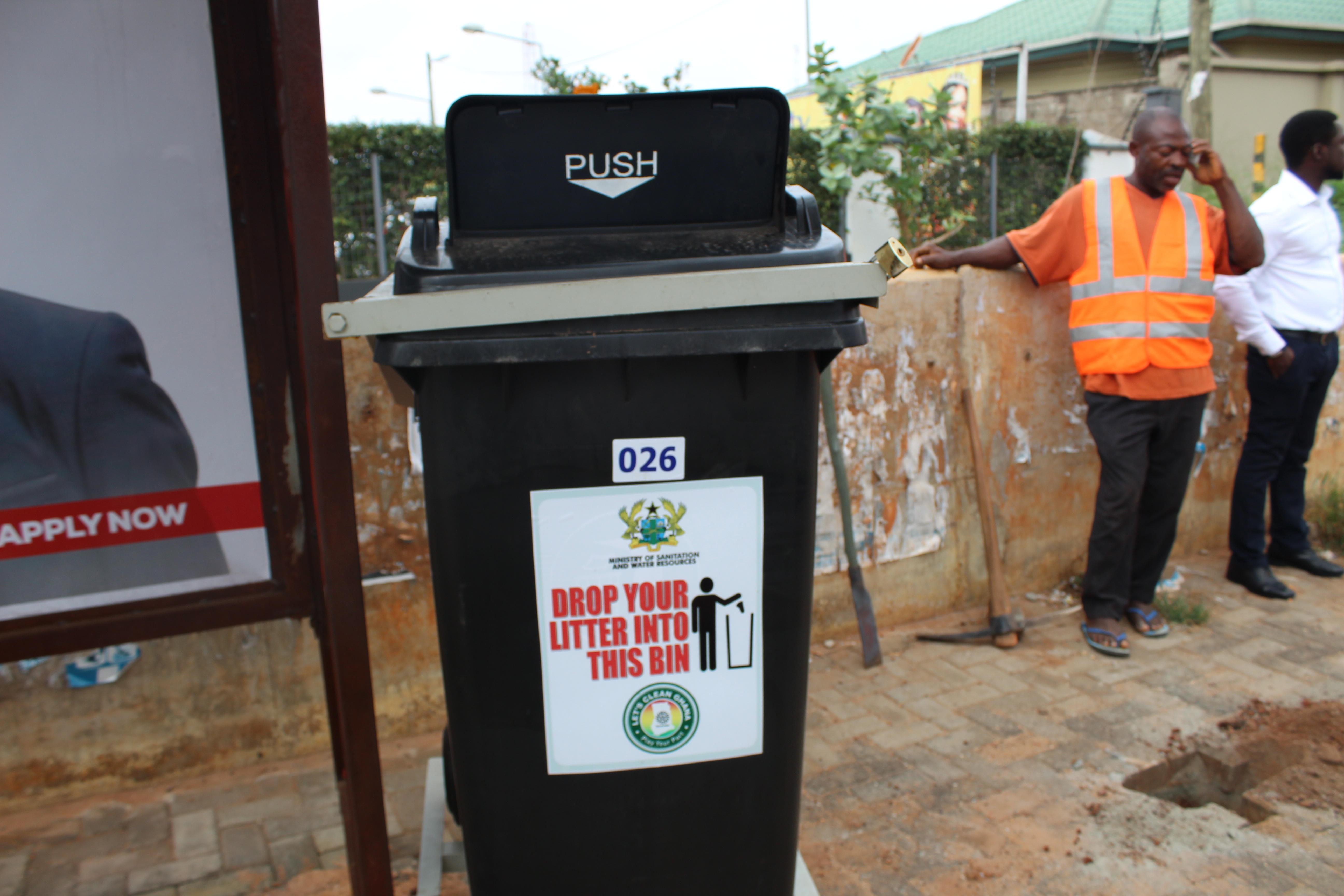 Dust bin supply and installation project image